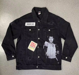 DRAGON BRUCE LEE RETRO KUNG FU DENIM JACKET