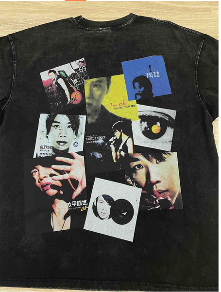 MANDOPOP DAVID TAO CONCERT KING MUSIC TOUR PRINT T SHIRT