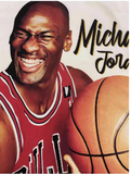 MJ MICHAEL JORDAN CHICAGO BULLS PRINT VINTAGE RETRO BASKETBALL T SHIRT WITH SWEATSHIRT