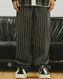 UNAPS LIGHTWEIGHT STRIPED RELAXED FIT SWEATPANTS