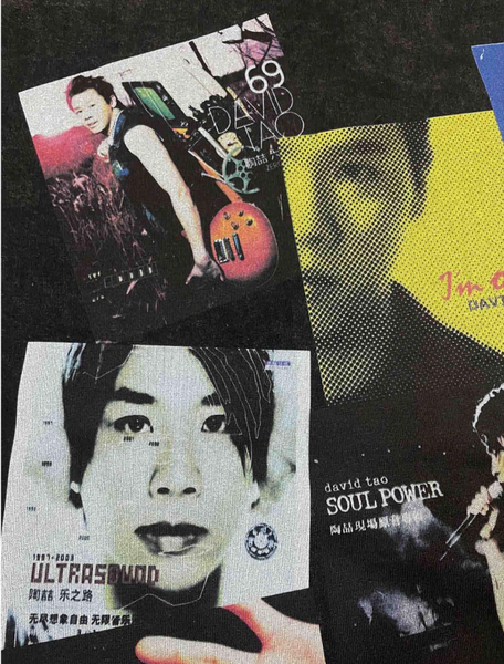 MANDOPOP DAVID TAO CONCERT KING MUSIC TOUR PRINT T SHIRT