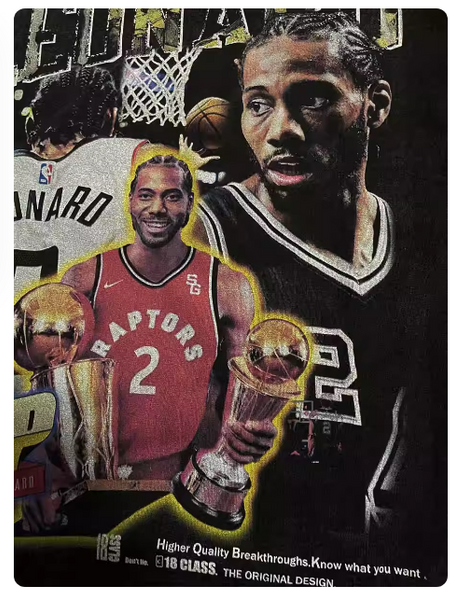 KAWHI LEONARD CLAW BASKETBALL T SHIRT AND SWEATSHIRT