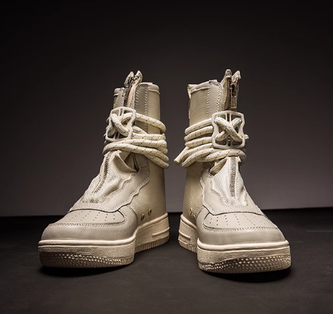 AIR FORCE HIGH TOP CANVAS UNISEX BOOTS