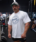 GYM BUDDY BARBELL OVERSIZED WORKOUT TEES