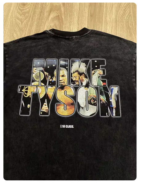 MIKE TYSON FEEL THE KNOCKOUT POWER BOXING CASUAL T SHIRT AND SWEATSHIRT
