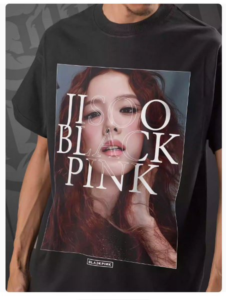 PINK JENNIE DIGI COMMEMORATIVE T SHIRTS