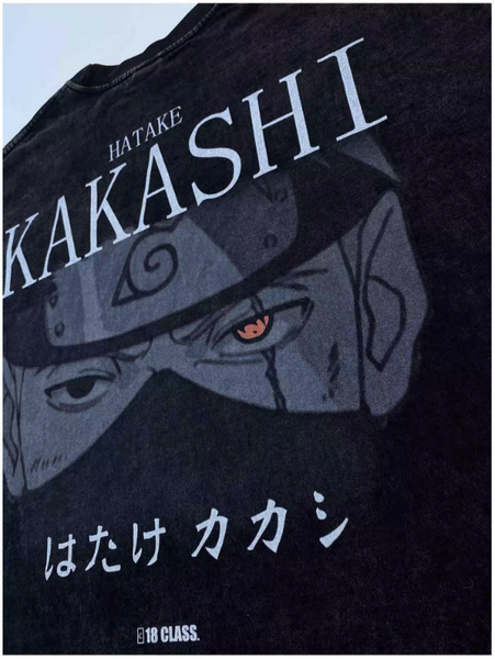 KAKASHI HATAKE NARUTO ANIME PRINT T SHIRT WITH SWEATSHIRT