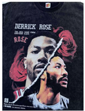 DERRICK D-ROSE WINDY CITY TRIBUTE BASKETBALL T SHIRT WITH SWEATSHIRT