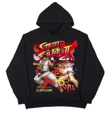 STREET FIGHTER TRIBUTE HOODIE CHUN-LI RYU RETRO UNISEX SWEATSHIRT