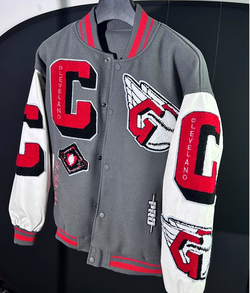 GUARDIANSO CLEVELAND UNISEX BASEBALL JACKETS