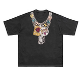 BBC CHAIN NECKLACE PATTERN PHARRELL WILLIAMS STYLE T SHIRTS