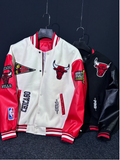 PRO BULLS BASKETBALL EMBROIDERED VARSITY UNISEX COLLEGE JACKET