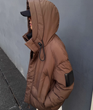 UNAPS RETRO DUCK DOWN HOODED PARKA UNISEX JACKET