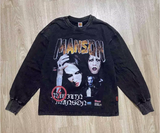 MARILYN MANSON SUPER STAR VINTAGE SWEATSHIRT WITH HOODIE