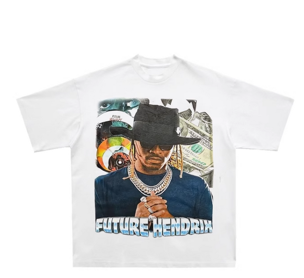 HENDROX FUTURES AMERICAN STYLE RAPPER PRINT VINTAGE T SHIRT