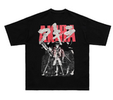 DKTN AKIRA VINTAGE CARTOON PRINT BOOTLEG CREW NECK T SHIRTS