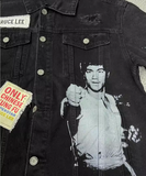 DRAGON BRUCE LEE RETRO KUNG FU DENIM JACKET