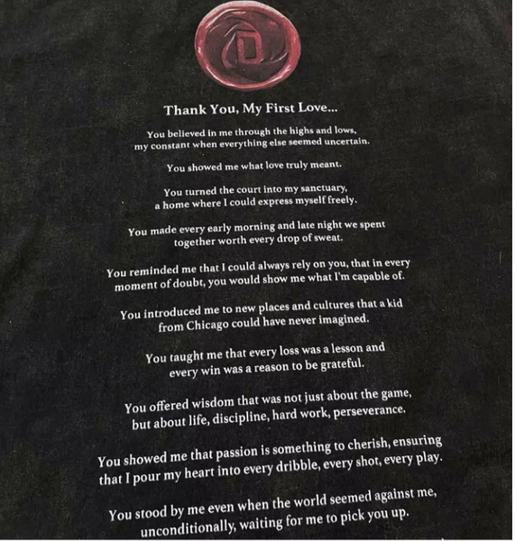 DERRICK ROSE WINDY CITY RETIREMENT TRIBUTE PRINT BASKETBALL T SHIRT AND SWEATSHIRT