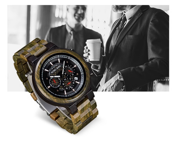 BOBO BIRD CLASSIC RETRO AESTHETICS WOODEN WATCH