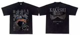 KAKASHI HATAKE NARUTO ANIME PRINT T SHIRT WITH SWEATSHIRT
