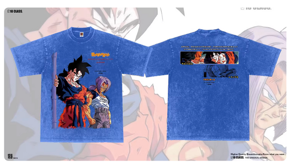 DRAGON GOHAN TRUNKS VINTAGE COMIC T SHIRTS