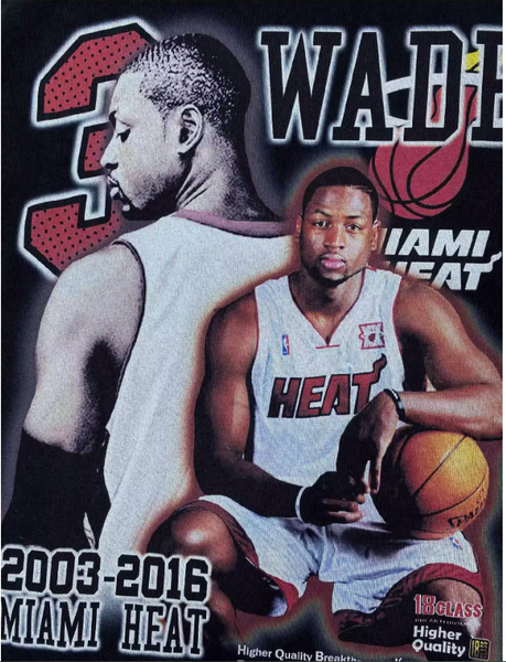 DWAYNE WADE MIAMI CHAMPS SWAGGER COMBINED OUTFITS