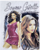 BEYONCE QUEEN BEY ICONIC VINTAGE COMBINED CREWNECK TEE AND SWEATSHIRT