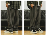 UNAPS LIGHTWEIGHT STRIPED RELAXED FIT SWEATPANTS