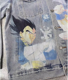 GOGETA DRAGON BALL ANIME DENIM JACKET