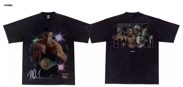MIKE TYSON FEEL THE KNOCKOUT POWER BOXING CASUAL T SHIRT AND SWEATSHIRT