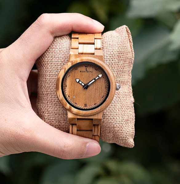 BOBO BIRD VINTAGE HANDCRAFTED WOODEN WATCH