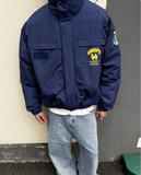 UNAPS SINRO FLEXICUTION DUCK DOWN PUFFER BOMBER JACKET