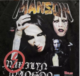 MARILYN MANSON SUPER STAR VINTAGE SWEATSHIRT WITH HOODIE