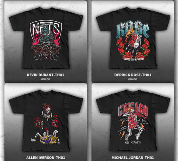 BASKETBALL UNDERGROUND HOOPS STYLE ICON T SHIRTS