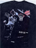DERRICK D-ROSE WINDY CITY TRIBUTE BASKETBALL T SHIRT WITH SWEATSHIRT