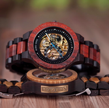 BOBO BIRD AUTOMATIC MECHANICAL WOODEN WATCH