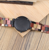 BOBO BIRD HANDMADE WOODEN UNISEX WATCH IN MULTICOLOR