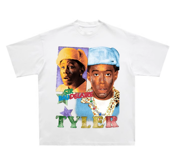 TYHOE THE CREATOR VINTAGE HIP HOP RAPPER PORTRAIT T SHIRTS