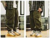 UNAPS HAREM STYLE RELAXED CARGO JOGGER PANTS