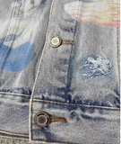 GOGETA DRAGON BALL ANIME DENIM JACKET