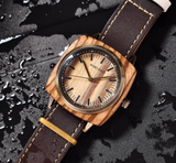 BOBO BIRDVINTAGE TRENDY DESIGN UNISEX WOODEN WATCH