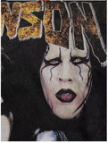 MARILYN MANSON SUPER STAR VINTAGE SWEATSHIRT WITH HOODIE