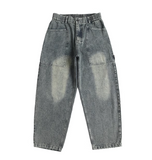 UNAPS DISTRESSED DIRTYFIT VINTAGE DENIM JEAN SWEATPANTS