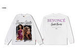 BEYONCE QUEEN BEY ICONIC VINTAGE COMBINED CREWNECK TEE AND SWEATSHIRT