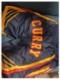 GOLDEN CURRY CHAMPION BASKETBALL SHORTS WITH DOUBLE LAYER