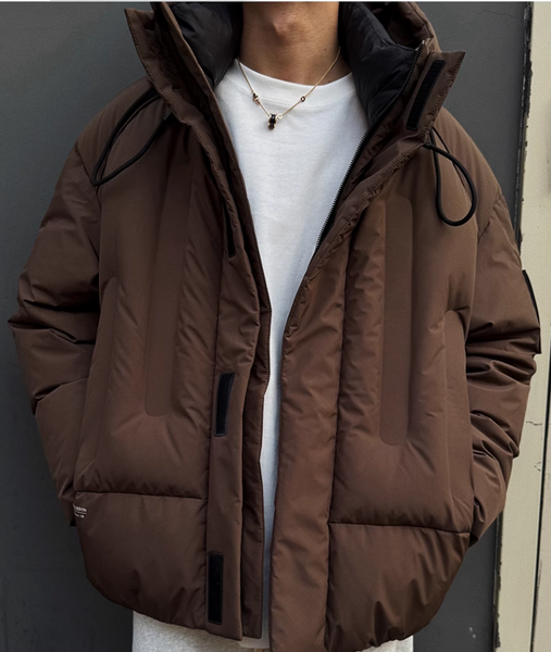 UNAPS RETRO DUCK DOWN HOODED PARKA UNISEX JACKET