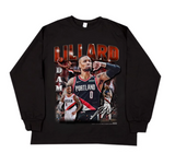 DKNT STUDIO.LILLARD BASKETBALL GRAPHIC PRINT T SHIRTS