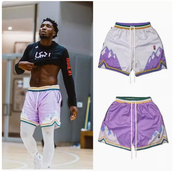 HOOPER FIKO UTAH DONOVAN BASKETBALL TRAINING SHORTS