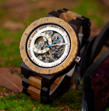 BOBO BIRD AUTOMATIC MECHANICAL WOODEN WATCH