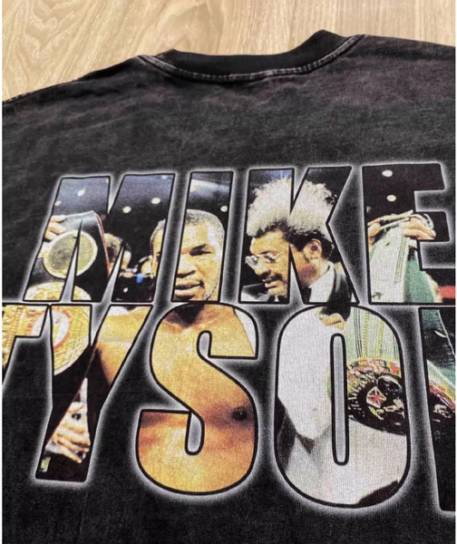 MIKE TYSON FEEL THE KNOCKOUT POWER BOXING CASUAL T SHIRT AND SWEATSHIRT